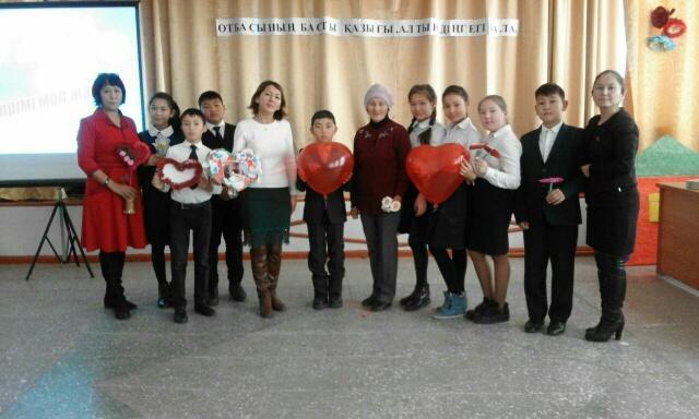 «Мейірімі мол жандар» атты сынып сағаты