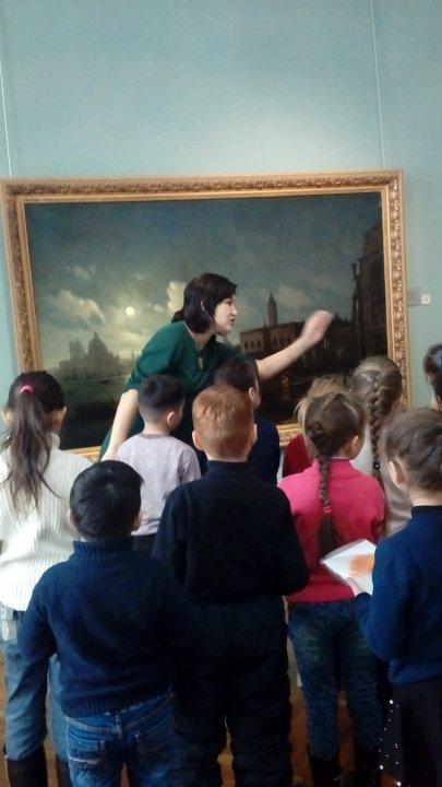 Посещение музея изобразительных искусств имени Невзоровых