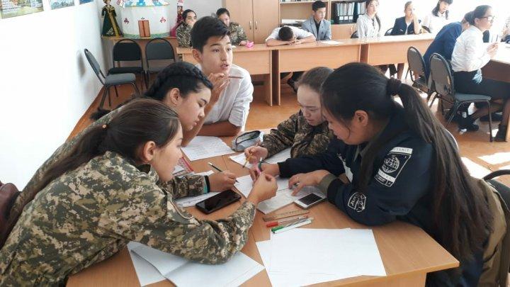 8,9,10 сыныптар арасында топтық «Полиглот» атты сайыс