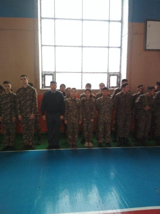 Соревнование по НВП