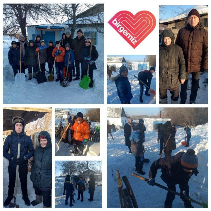 Работа волонтерских отрядов "Жылы Жүрек"