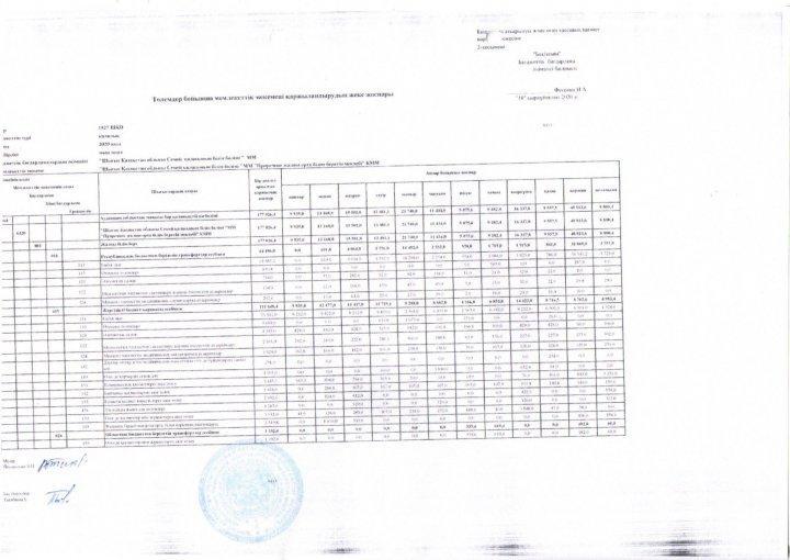Детальный план финансирования