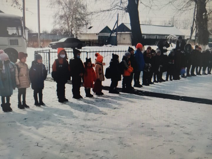 Сейсмотренировка в школе.